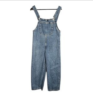 Zara Blue Denim Overalls